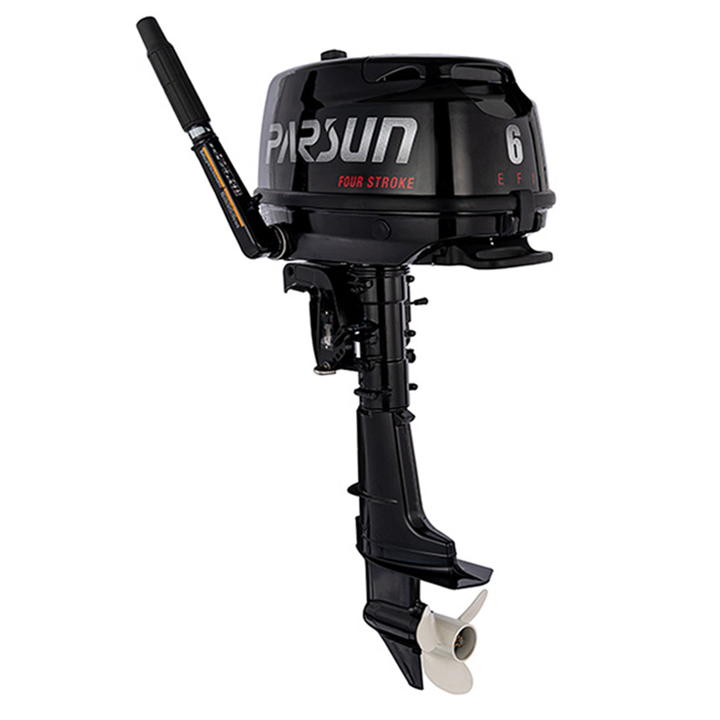 Parsun 6hp 4 Stroke Outboard Motor Manual Start, Tiller Handle - Short / Long Shaft Option