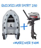 Quicksilver 250S+ Mariner F4M
