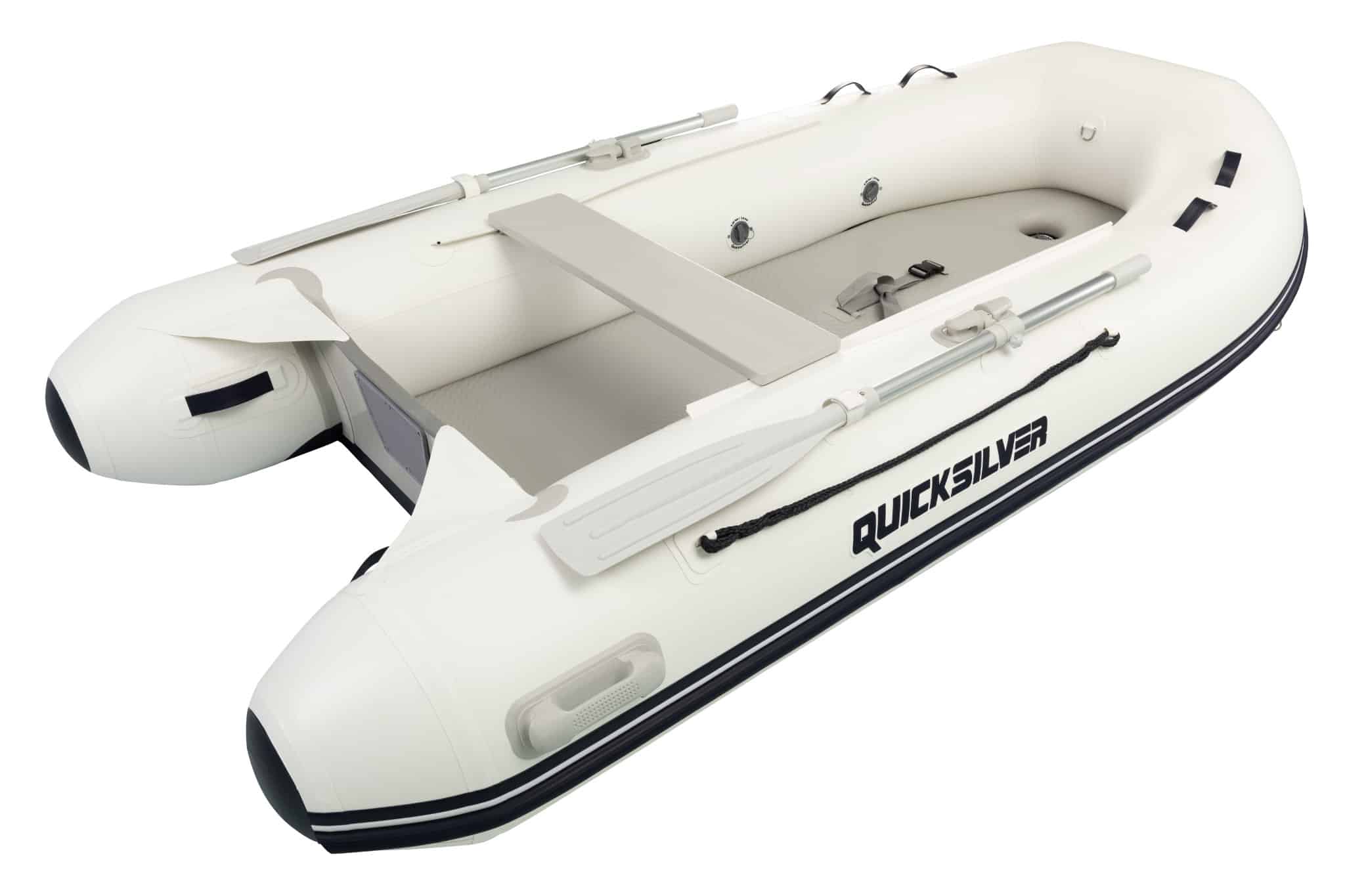 Quicksilver Airdeck 320 PVC White Inflatable Dinghy