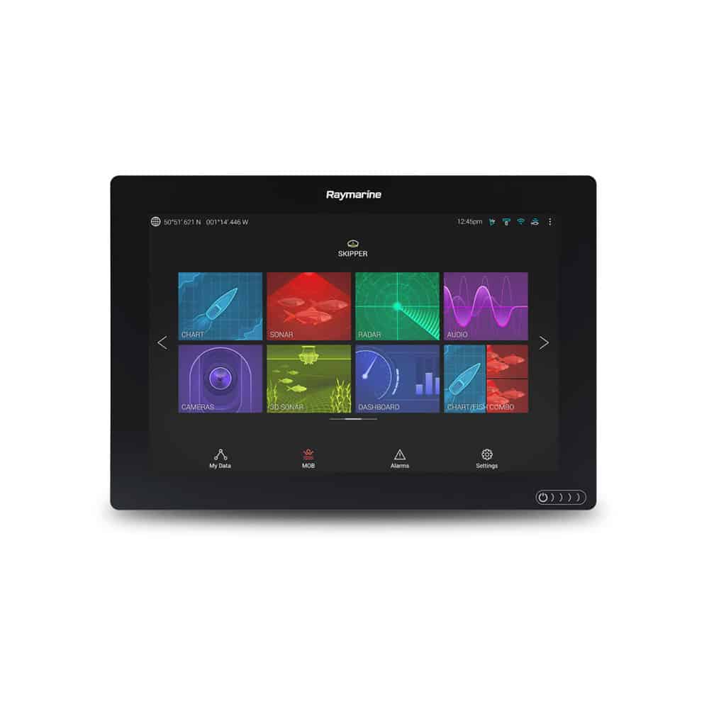 Raymarine AXIOM 12-With RV & Navionics+ Small Download Chart (705-E7036900NSD)