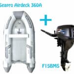 Seapro 360A and Parsun 15hp F15BMS