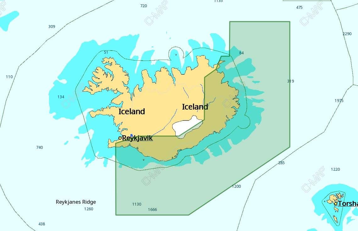 Micro SD / SD-MAX-N-Iceland - East and South (EN-N411)
