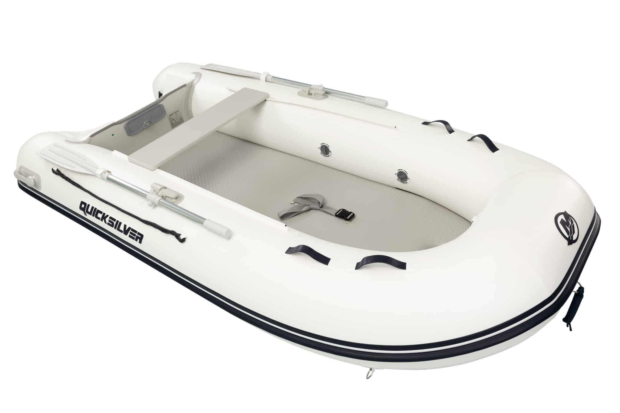 Quicksilver Airdeck 300 PVC White Inflatable Dinghy