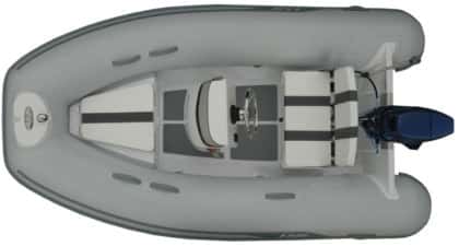 AB Alumina 9.5 ALX Deep V-Hull Aluminum Sport Console RIB Boat