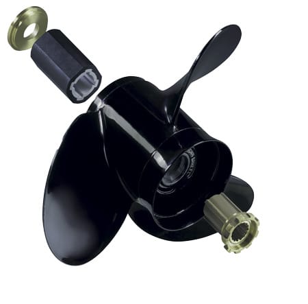 MMP Vortex 3 Blade Aluminium Propeller for V4 4-1/4" Gearcase