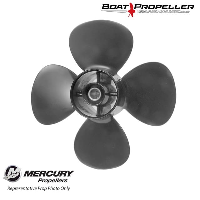 Black Max Kicker (8.7 X 5") Mercury RH Propeller for 8/9.9hp Mercury/Mariner, 48-812954A10