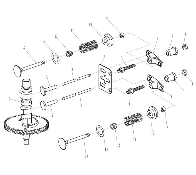 F6-04000003 Rod. valve push #3