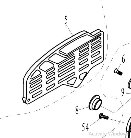 F15-11000002W Plate,control box #5