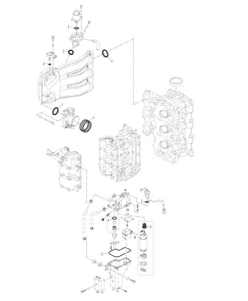 F25-04040000 Impeller assembly, water pump #17