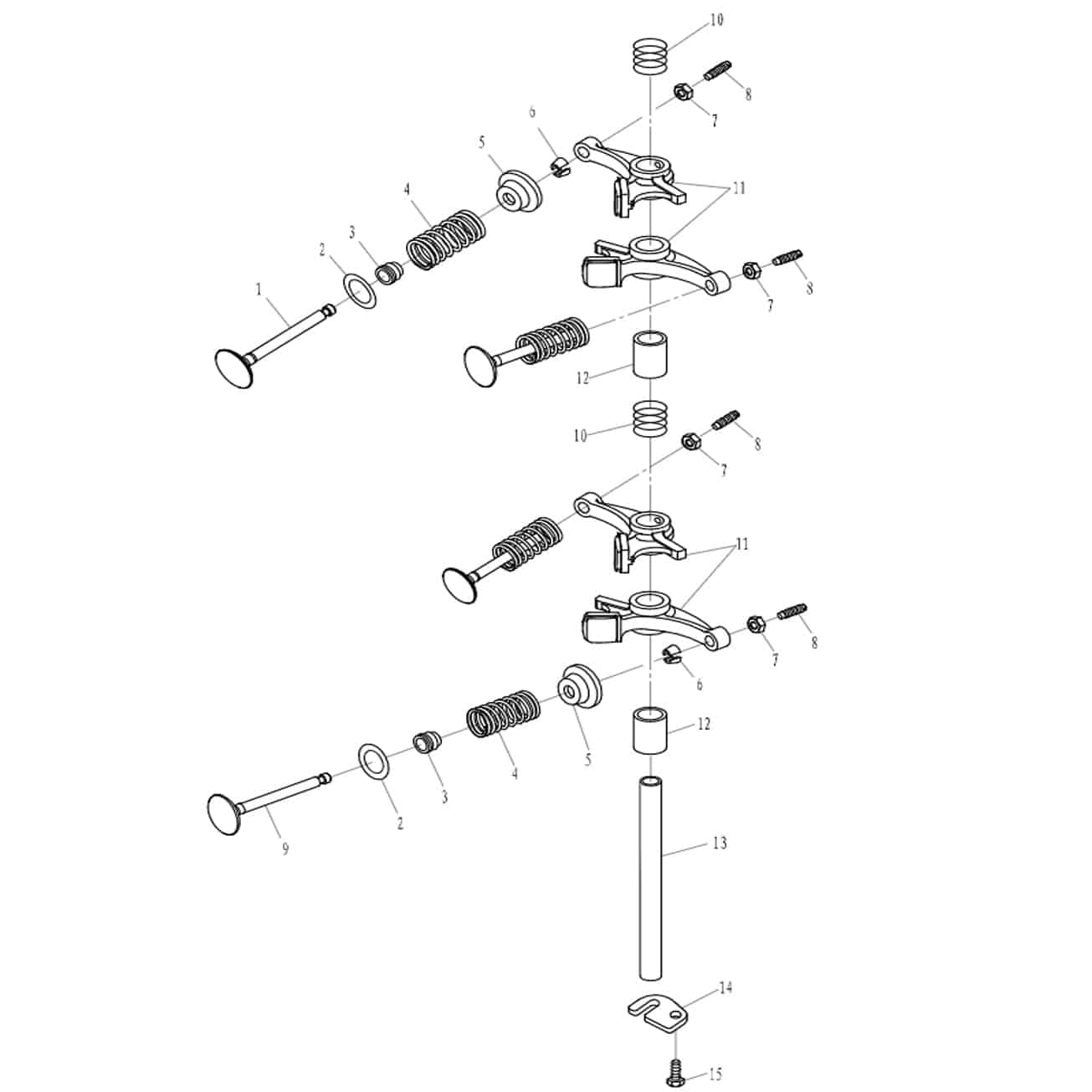 F20-05030001 Valve, intake #1