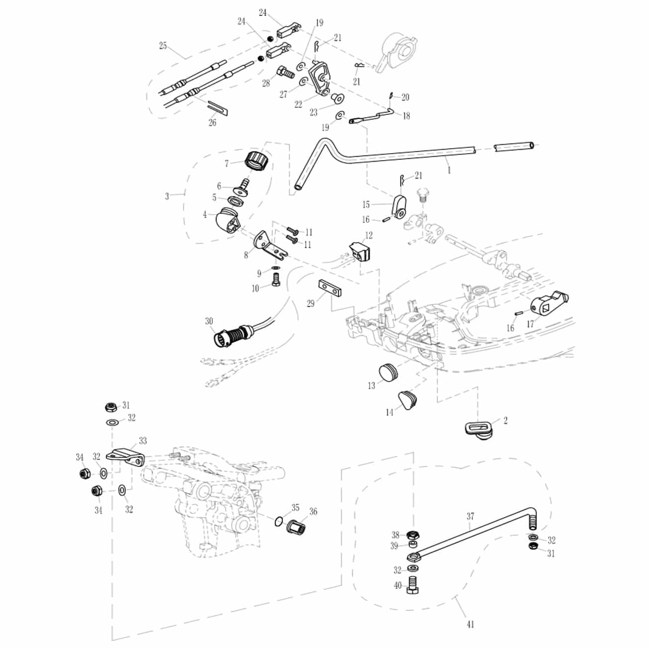 F25-03000021W Water pipe,figuration #1