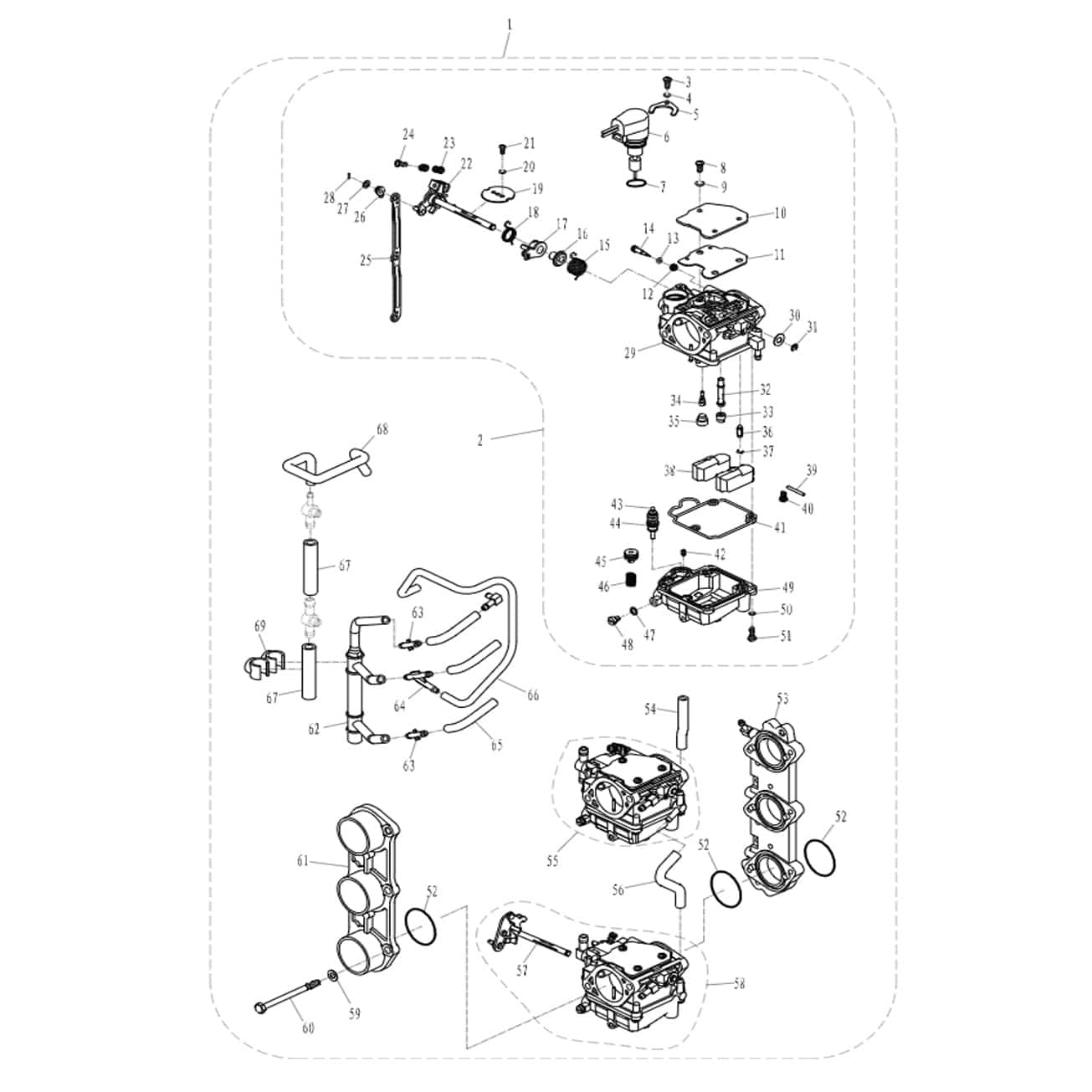 F40-05061400 Enrching valve assembly #6