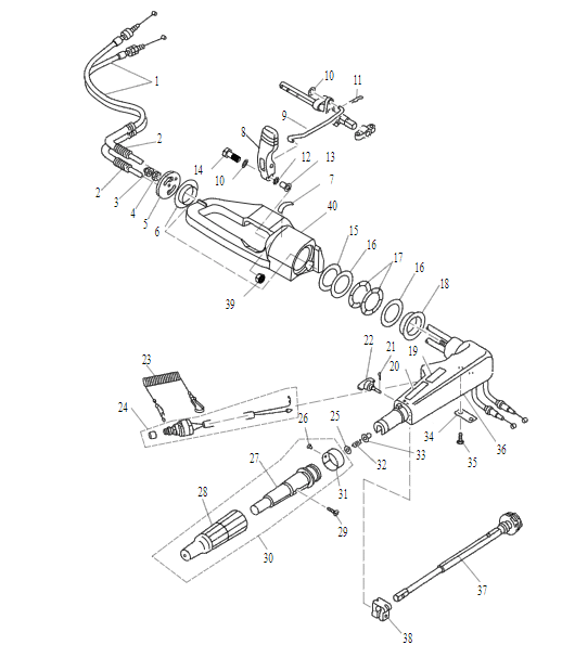 F15-00000008 Tube, flange #13