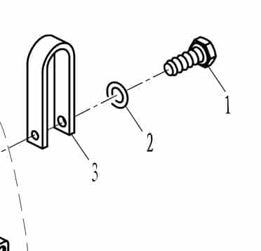 GB/T5782-M8x35 Parsun F50/F60 Bolt, hexagon m8x35 #1
