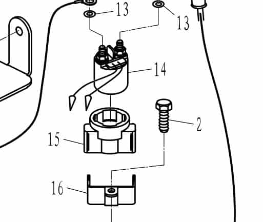 F15-07150300W Relay, motor #14