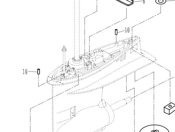 F15-00000006 Pin, dowel #10