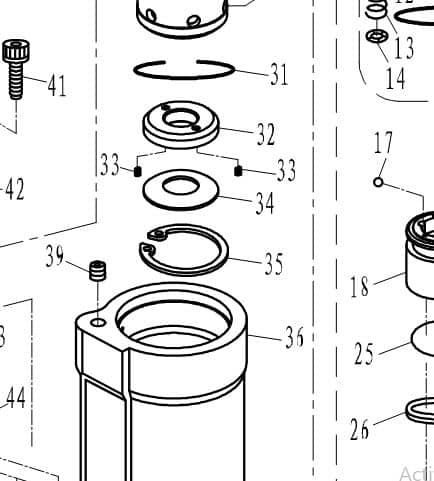 F60-06000002 Bottom, oil box #32