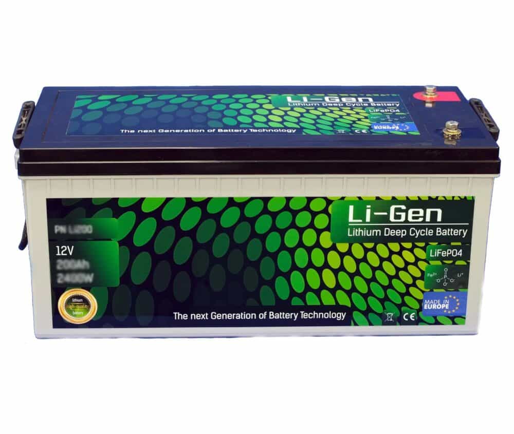 24V 100Ah Lithium Iron Phosphate (LiFePO4) Li-gen Li24-100 Battery - Bill  Higham Marine