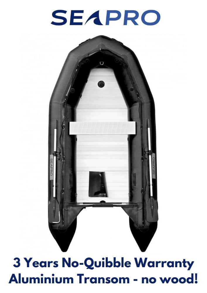 Seapro Inflatable Black Heavy Duty