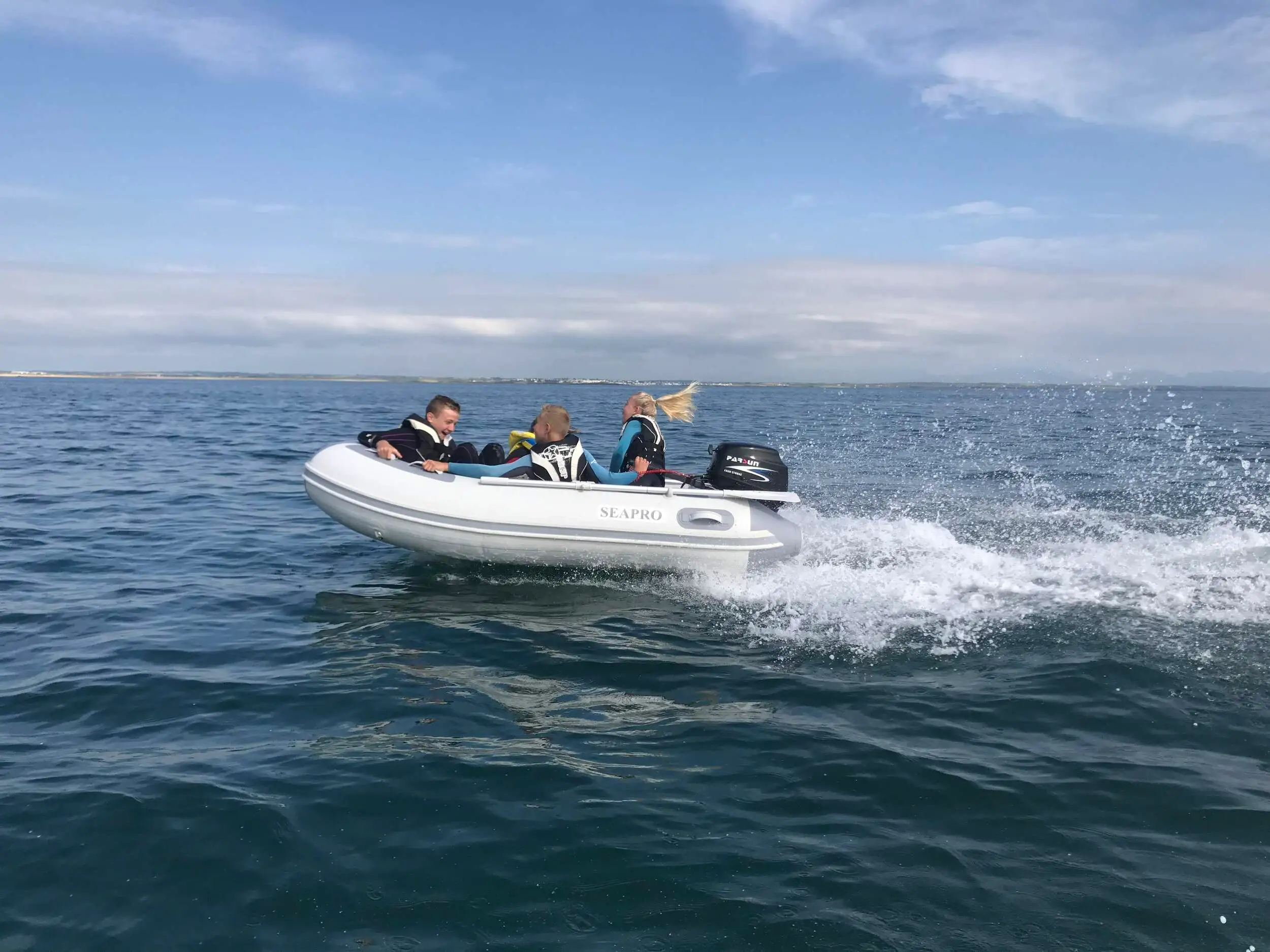 Seapro inflatable boat