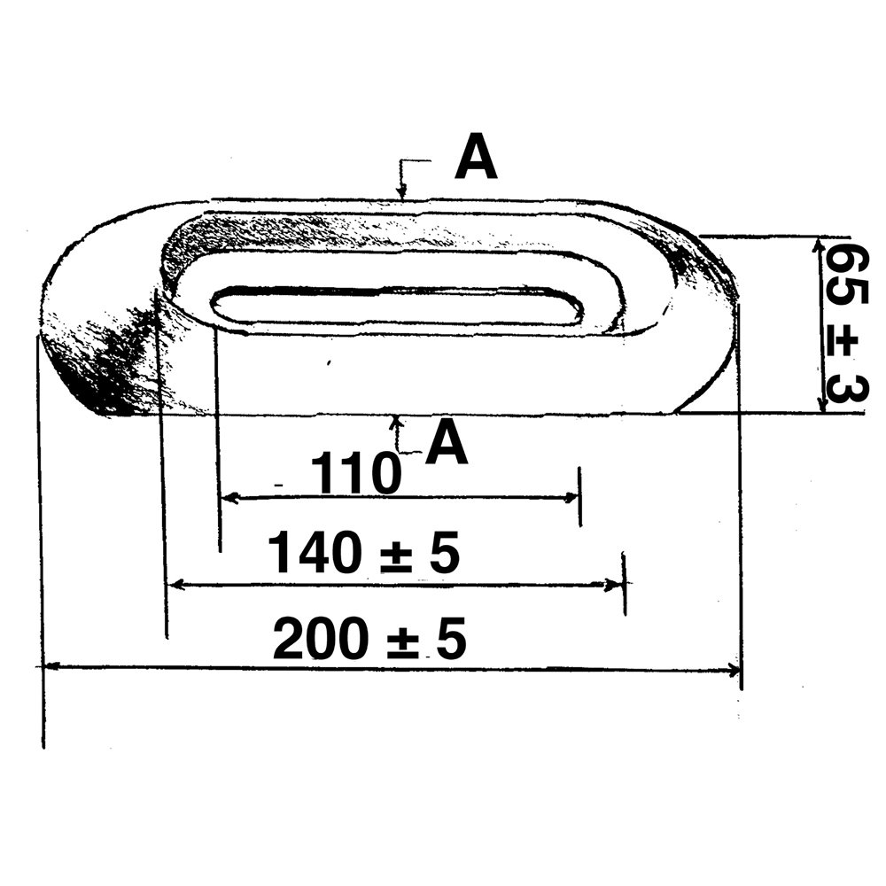 Talamex Zinc Alloy Anodes 1,2Kg