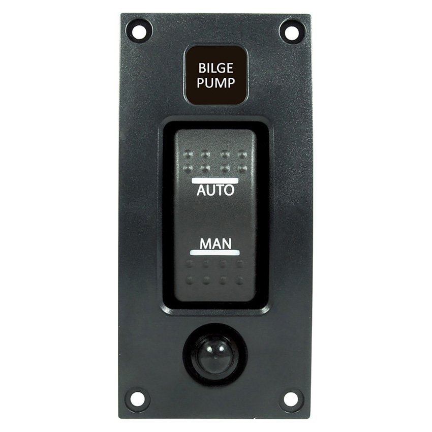 Talamex Switchpanel Curved Add On Bilgepump Switch (On-Off-Auto)