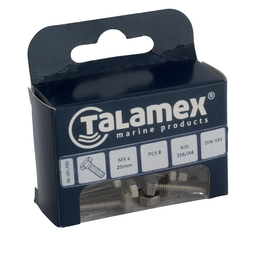 Talamex Hexacon Head Screw M4 X 50 mm