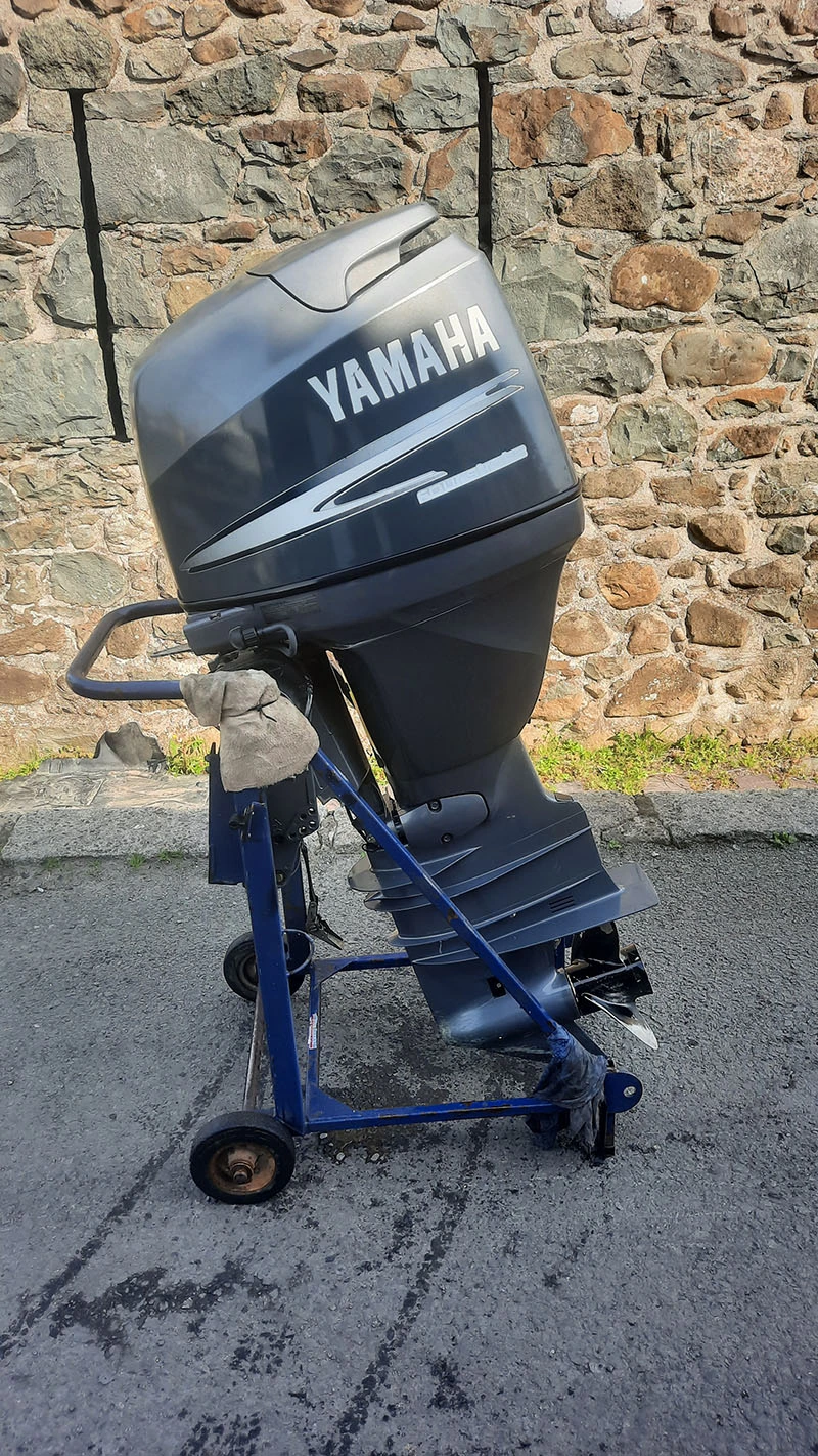 Used 90hp Yamaha - XL shaft, electric start, on remotes, four stroke