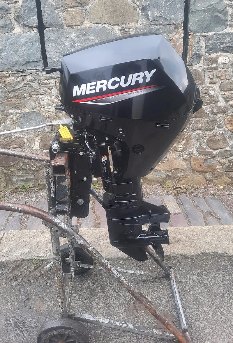 Used 20hp mercury fourstroke, short shaft, on remotes, power trim