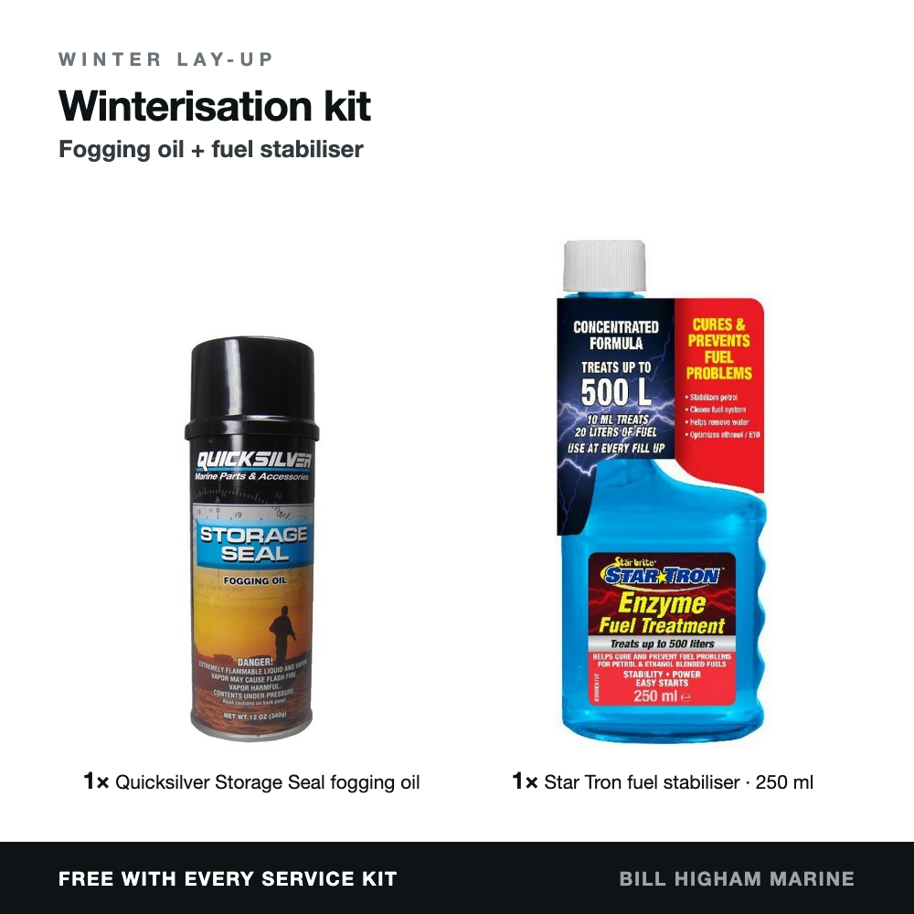 Tohatsu MFS40 & MFS50A Service Kit (3KY-87500-0) with Oil + FREE ...